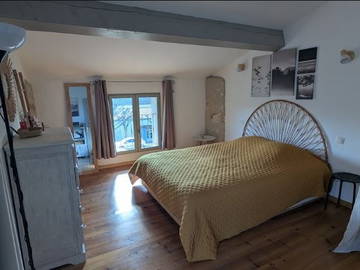 Unterkunft beim Gastgeber zur Miete in Avignonet-Lauragais - Foto 1 : Schlafzimmer-1