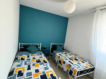 Unterkunft beim Gastgeber zur Miete in Toulouse - Foto 1 : Schlafzimmer-1