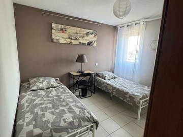Unterkunft beim Gastgeber zur Miete in Toulouse - Foto 7 : Schlafzimmer-7