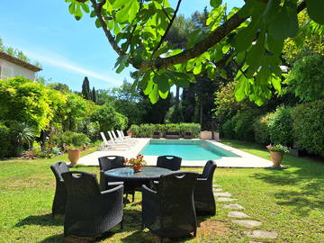 Unterkunft beim Gastgeber zur Miete in Mougins - Foto 12 : Schwimmbad-12