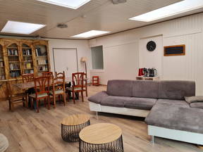 Habitaciones compartidas en una hermosa casa.