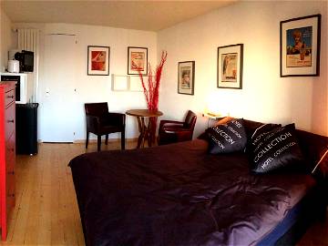 Roomlala | Chanel Furnished Studio 3 Km From Lausanne