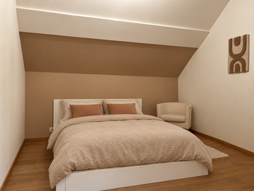 Gesamte Unterkunft zur Miete in Profondeville - Foto 1 : Schlafzimmer-1
