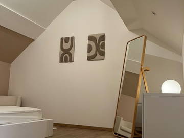 Gesamte Unterkunft zur Miete in Profondeville - Foto 2 : Schlafzimmer-2