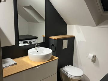 Gesamte Unterkunft zur Miete in Profondeville - Foto 3 : Badezimmer-3