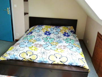 Unterkunft beim Gastgeber zur Miete in Veigné - Foto 1 : Schlafzimmer-1