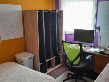 Chambre chez l'habitant à louer à Saint-Ouen-Sur-Seine - photo 2 : chambre-2