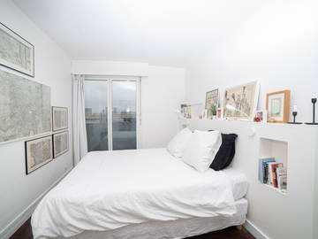 Roomlala | Cobertura com vista para Paris com varandas e exposição dupla