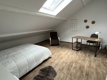 Wohngemeinschaft zur Miete in Charleroi - Foto 5: Schlafzimmer-5