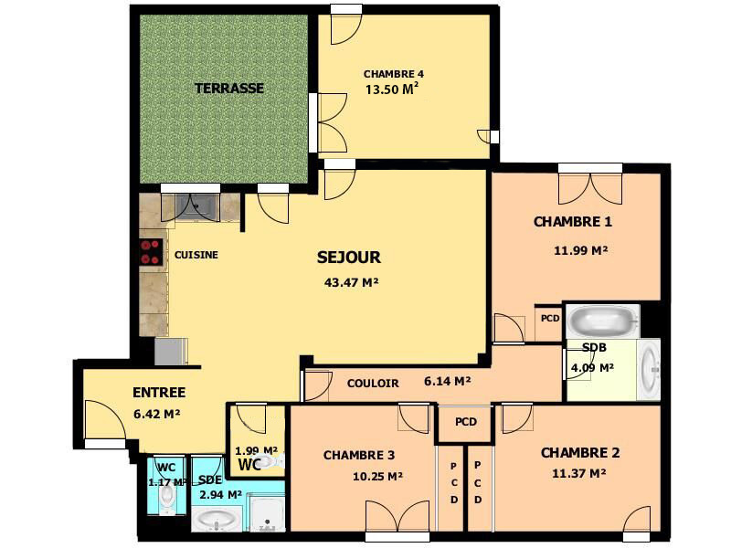 Colocation Cergy 142979-4