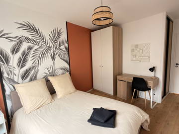 Piso compartido en renta en Nancy - foto 5 : Habitación-5