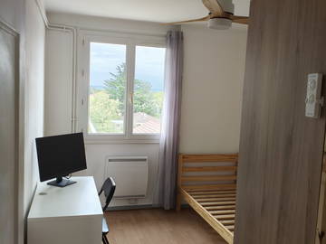 Chambre chez l'habitant à louer à Meyzieu - photo 3 : chambre-3
