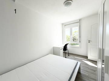 Unterkunft beim Gastgeber zur Miete in Cenon - Foto 7 : Schlafzimmer-7