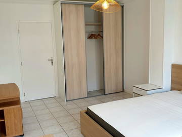 Wohngemeinschaft zur Miete in Grenoble - Foto 5 : Schlafzimmer-5