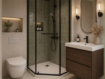 Gedeelde woning te huur in Gerpinnes - foto 3 : badkamer-3