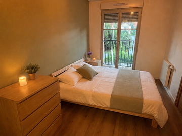 Chambre chez l'habitant à louer à Domont - photo 1 : chambre-1