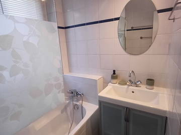 Chambre chez l'habitant à louer à Massy - photo 5 : salle de bain-5