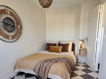 Wohngemeinschaft zur Miete in Saint-Étienne - Foto 6 : Schlafzimmer-6