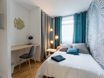 Chambre chez l'habitant à louer à Trappes - photo 1 : chambre-1