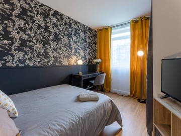 Chambre chez l'habitant à louer à Trappes - photo 5 : chambre-5