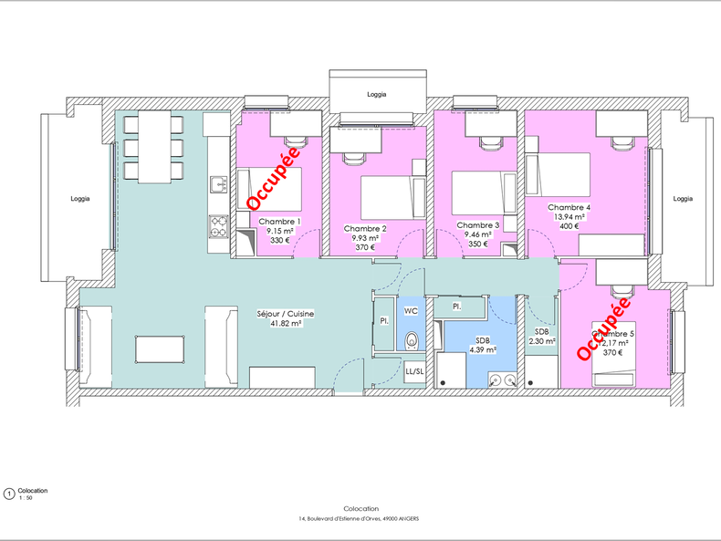 Colocación Angers 255600-3