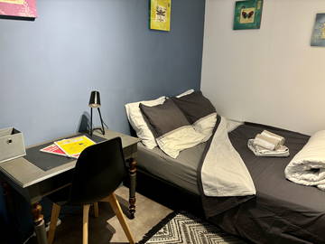 Entire home for rent in Angoulins - photo 6 : Bedroom-6