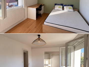 Chambre chez l'habitant à louer à Talence - photo 4 : chambre-4