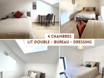 Colocation à louer à Trept - photo 2 : chambre-2