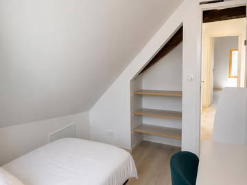Piso compartido en renta en Troyes - foto 3 : Habitación-3