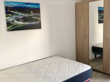 Unterkunft beim Gastgeber zur Miete in Mérignac - Foto 4 : Schlafzimmer-4
