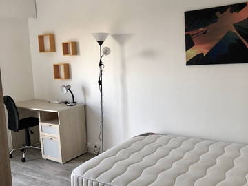 Unterkunft beim Gastgeber zur Miete in Mérignac - Foto 7 : Schlafzimmer-7