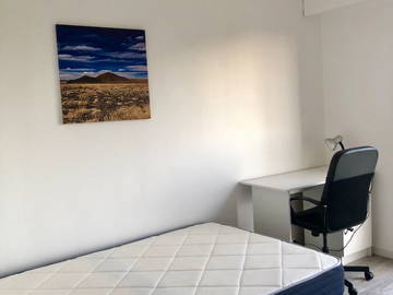 Unterkunft beim Gastgeber zur Miete in Mérignac - Foto 8 : Schlafzimmer-8
