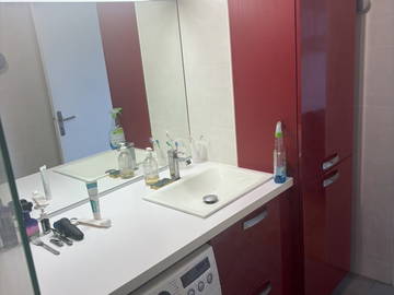 Unterkunft beim Gastgeber zur Miete in Ivry-Sur-Seine - Foto 8 : Badezimmer-8