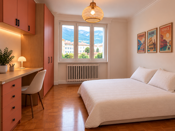 Coliving à louer à Grenoble - photo 1 : chambre-1
