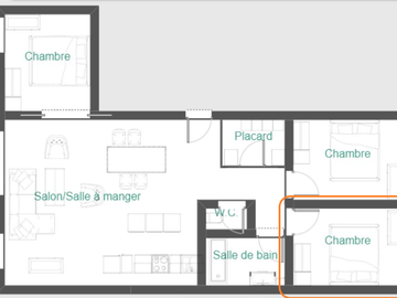 Habitación En Alquiler Saint-Denis 244789