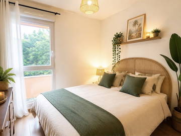 Meddelande: Cosy Room Lyon centre avec TV et balcon terrasse ☀️