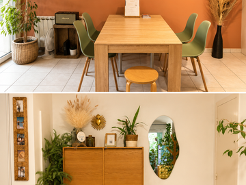 Chambre chez l'habitant à louer à Villeurbanne - photo 8 : salle à manger-8