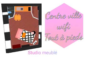 Roomlala | Cozy studio hypercentre near Place des Poiliers