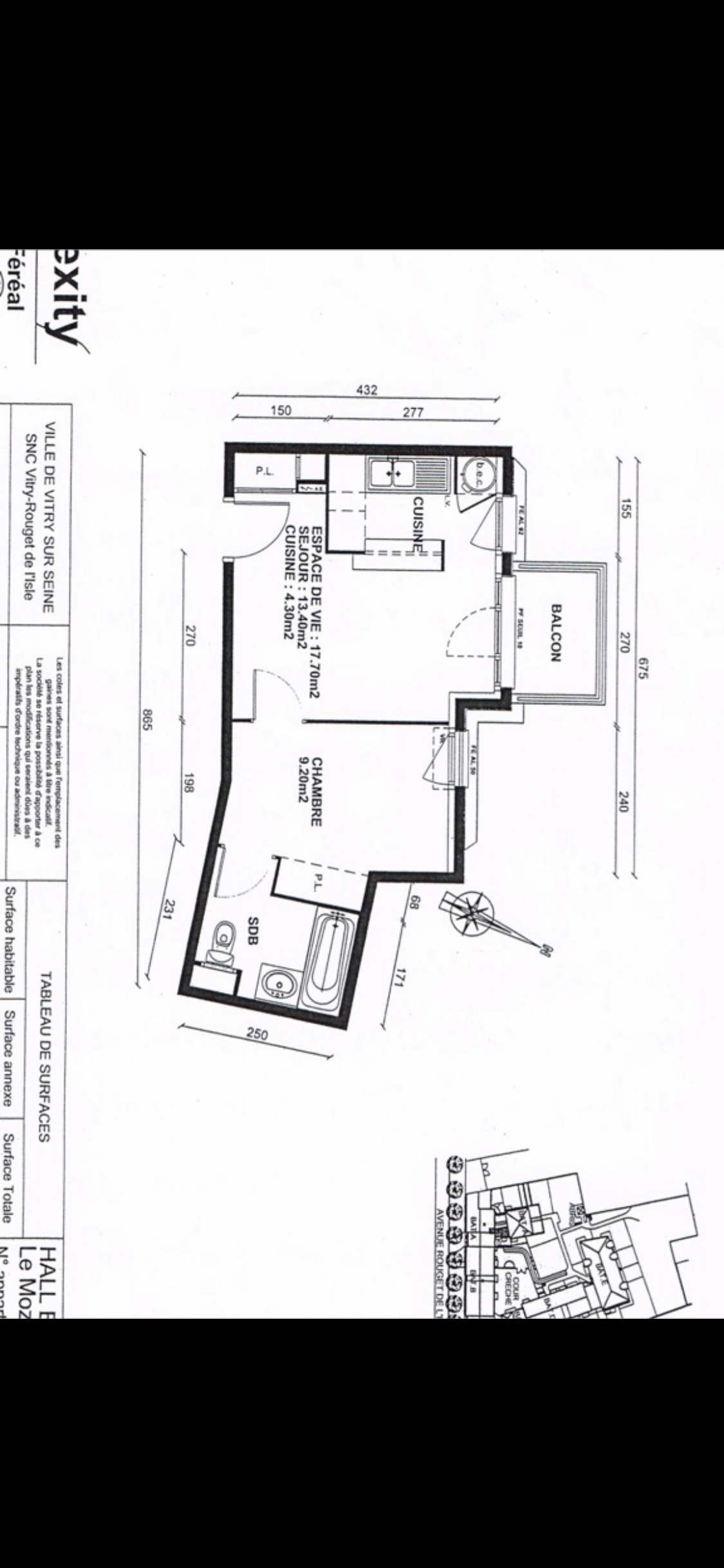 Estudio Independiente Vitry-sur-Seine 254171