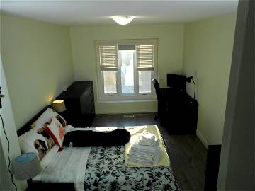 Roomlala | Dormitorio#2 Habitación Individual Gran Ventana Frontal En 2ª Planta