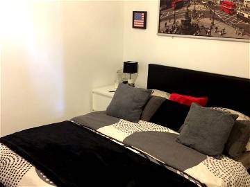 Roomlala | Dormitorio En Un Apartamento De 3 Habitaciones En Menton
