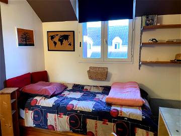 Roomlala | Due camere da letto comunicanti in famiglia - Doccia privata