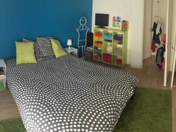 Roomlala | Duża sypialnia w T3 z tarasem