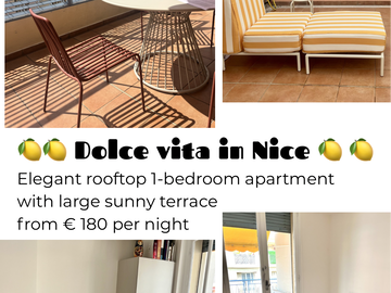 Gesamte Unterkunft zur Miete in Nice - Foto 6 : Sonstiger Raum-6