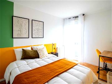 Roomlala | Elegante Habitación De 12 M² En Alquiler En Saint-Denis - SDN34
