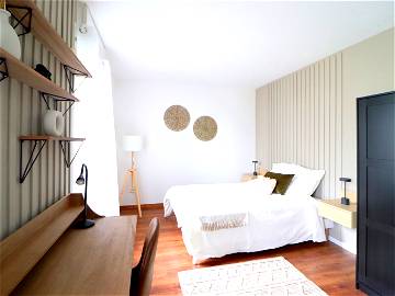 Roomlala | Empfindliches Zimmer Von 15 M² Zu Vermieten In Coliving - LIL07