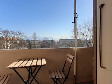 Chambre chez l'habitant à louer à Genève - photo 7 : balcon-7