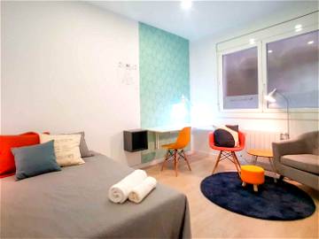 Roomlala | Espectacular habitación doble en Gracia (RH14-R3)