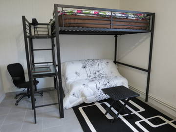 Roomlala | Estúdio mobiliado para alugar no centro da cidade - Fontainebleau