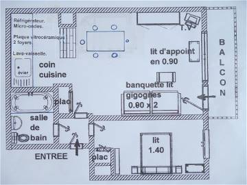 Chambre À Louer Les Angles 174092